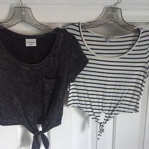 Lot of two Charlotte Russe and LA Hearts